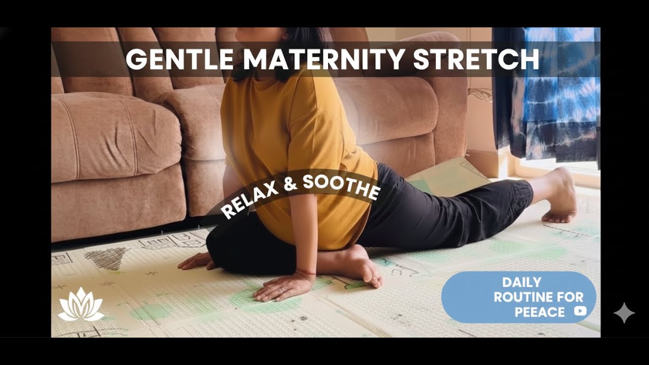 30-Min Gentle Prenatal Yoga: EASE Back Pain & Prepare for Birth 👶