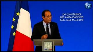 Hollande Sends Warning to Syria