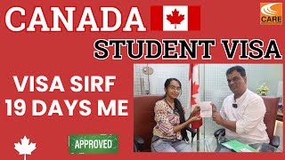 Successful Canada  Study Visa?? Approved in just 19 Days | Fleming College| September 2023