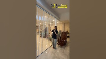 [#xuhướng_2025] Cửa nhôm xếp thế hệ mới 🆚 CỬA RÈM TỔ ONG đẹp nhất #thếgiớicửa