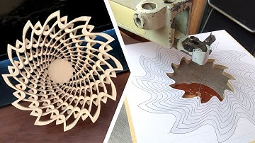 New scroll saw bowl pattern