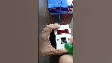 DP Switch & MCB me Antar # DP Switch Connection#electrichospital