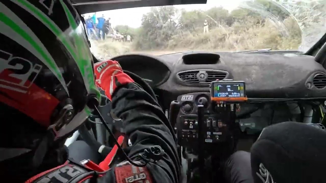 Rally Jesus Maria CODASUR 2025 / PC6 La Pampa - Colonia Hogar / Sfeir - Garrafa / Renault Clio R3