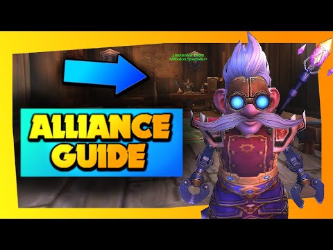 WOW Alliance How to Level an Alt Army - Alliance Garrison Guide