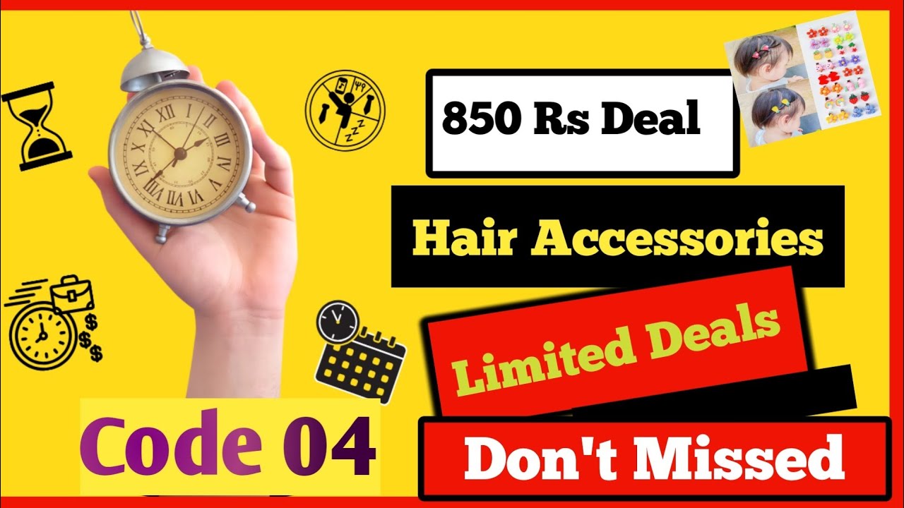 Hair Accessories Wholesale Deal Rs 850 😱😱 Cheapest Hair Accessories