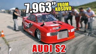 Red Audi S2 enters 7sec club !! | Autokinisimag