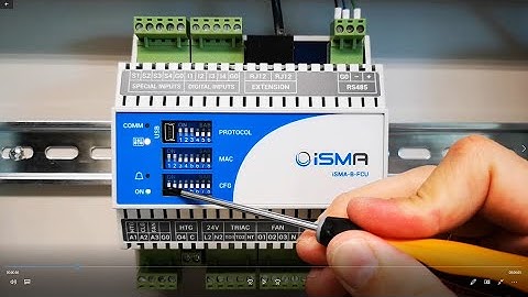 iSMA-B-FCU Default application