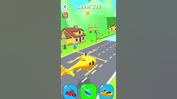 Shape-shifting Funny RaceGameplay  #shorts #gameplay #shapeshifting Level 399