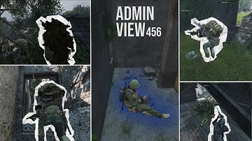 ADMIN VIEW 456 - when a 4-man makes you log out THREE TIMES - DayZ