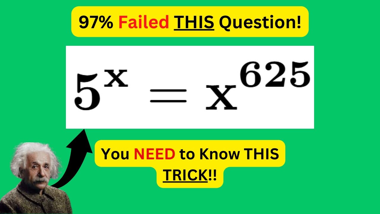MIND-BLOWING Math Olympiad Problem That ONLY 3% Can Solve! - YouTube