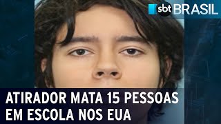 EUA: atirador de 18 anos mata 14 alunos e um professor no Texas | SBT Brasil (24/05/22)