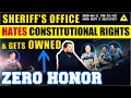 Man Flexes Rights So Hard Sheriff Turns U.S. Constitution Into Crime | El Paso County vs. America