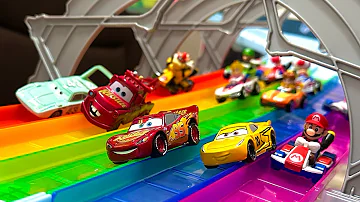 The Rainbow Road Grand Prix — Disney Cars Diecast Racing