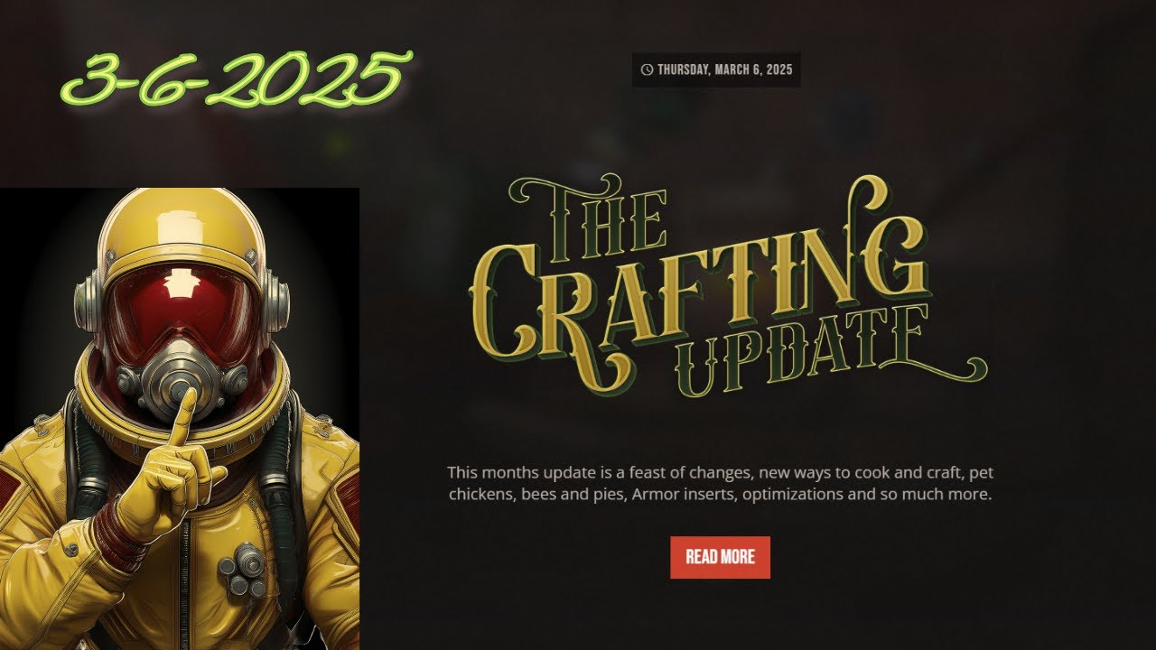 Rust ASMR, The crafting update patch notes - YouTube
