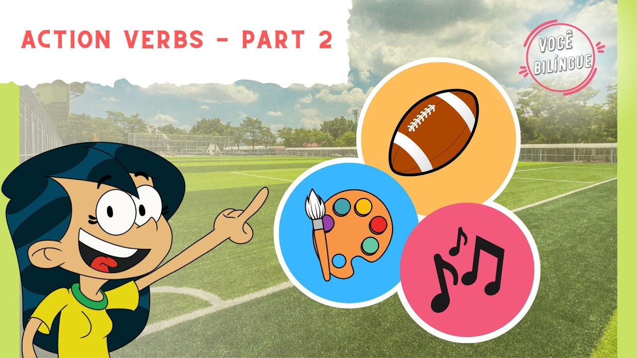 100 Entertainment Action Verbs (Audiovisual Flashcards) YouTube