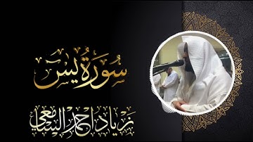 سورة ياسين كامله Sura yassin  Ziyad sami