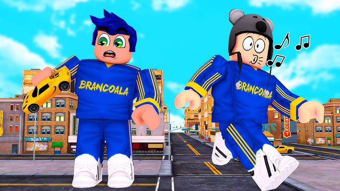 Brancoala - Eu e o Marcos no Roblox 💙 Para quem ainda não sabe, nós temos  um canal só de games! É só procurar por “Brancoala Games” no  para  assistir nossos