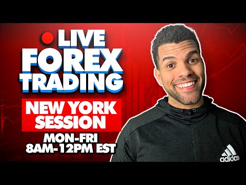 Live FOREX Day Trading : New York Session & Price Action Scalping Setups