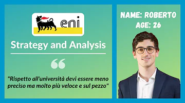 Come è lavorare in Eni?