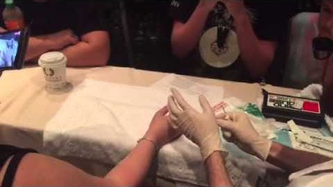 Implantables Demo at DEFCON Biohacking Village RFID