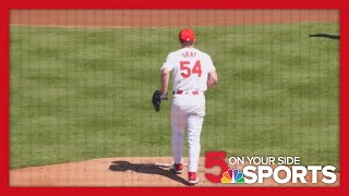 Sonny Gray makes debut on the mound during spring training for St. Louis Cardinals