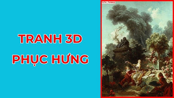 Tranh Thời Phục Hưng Siêu Đẹp | Tranh Dán Tường 3D 2023 - 0979.46.3459