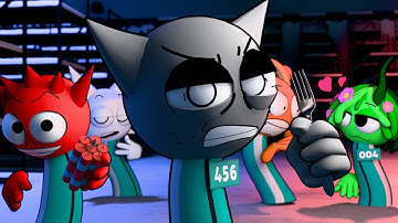 Incredibox Sprunki Vs. Squid Game — Secret Scene (Animation)