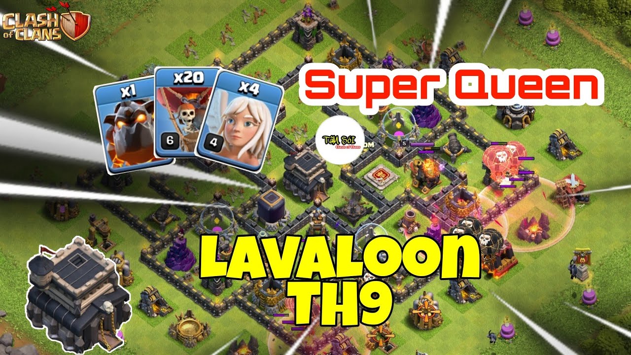 Xếp Nhà Chính Hall 9 Thủ Tốt Nhất 2020 | Clash Of Clans Link Copy Base  Layout