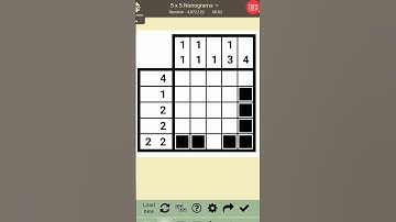 5x5 Nonograms 4.44 on phone
