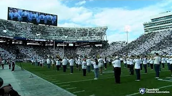 Penn State-Northwestern Alumni Blue Band pregame