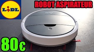 Robot aspirateur LIDL VILEDA VR ONE Robot Vacuum Cleaner Saugroboter Robot  aspirapolvere - YouTube