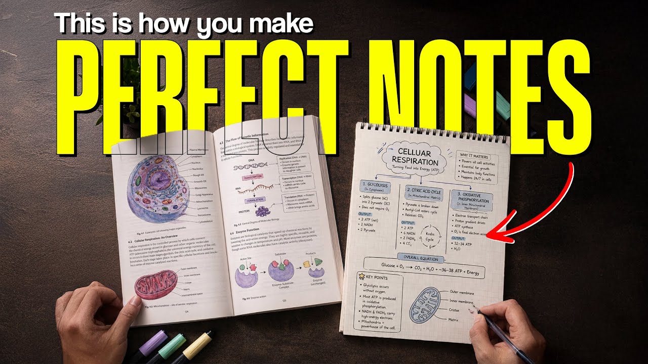 Sun Note Making Method The *ONLY* Note- Making Method that actually works| Study Less, Score ...