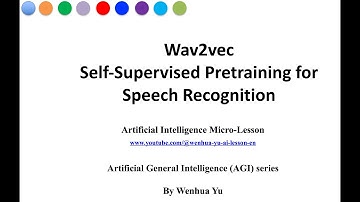 Wave2vec: Self-supervised Pre-training for speech recognition
