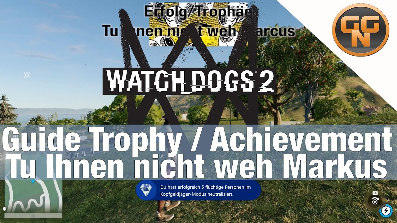 Please Marcus, Don't Hurt Them Trophy • Watch Dogs 2 •