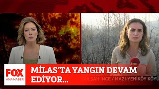 Milas Ta Yangın Devam Ediyor 2 Ağustos 2021 Fox Ana Haber