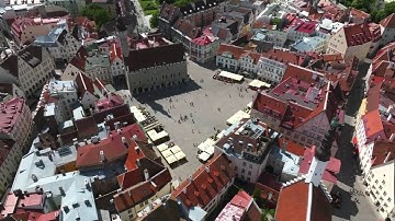 Tallinn Drone Tour 🇪🇪 | Breathtaking Aerial Views of Estonia’s Capital