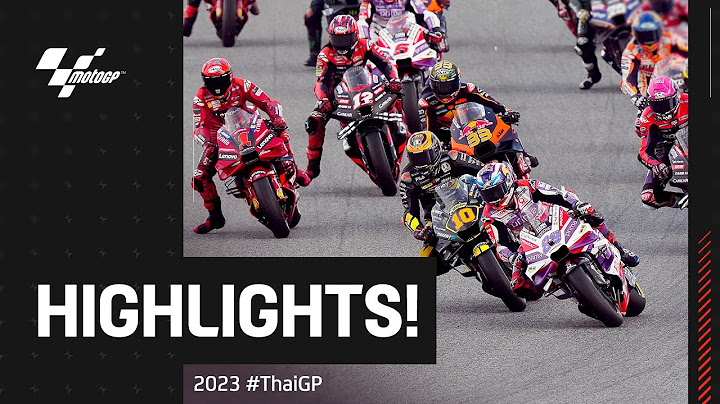 MotoGP™ Race Highlights 🔥 | 2023 #ThaiGP