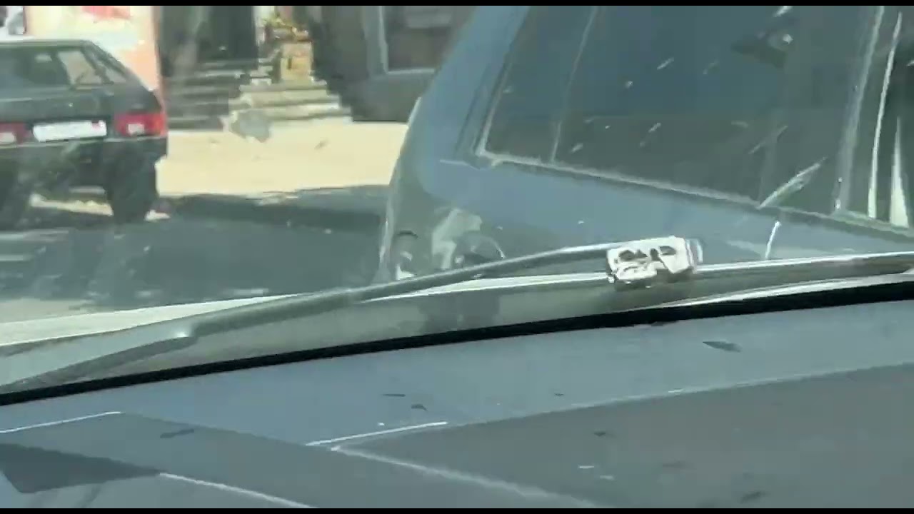 Последствия удара по Донецку - YouTube