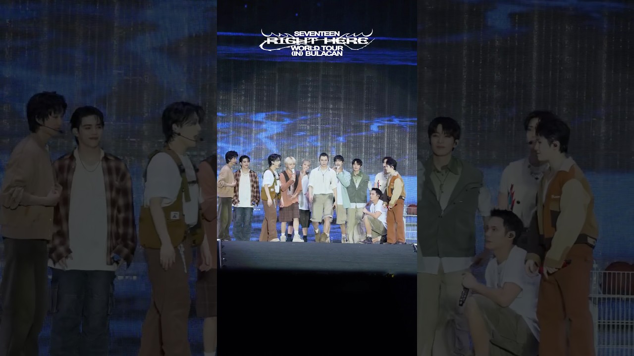SEVENTEEN [RIGHT HERE] WORLD TOUR IN BULACAN #SEVENTEEN #세븐틴