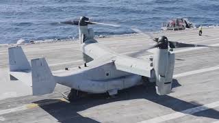 Bell Boeing V-22 Osprey operations aboard USS George H.W. Bush (CVN 77)