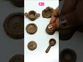 destroying a beauful miniature clay kitchenset. #viral #trending #youtubeshorts #shorts 🙏🙏🙃🌹🌹🌹👍