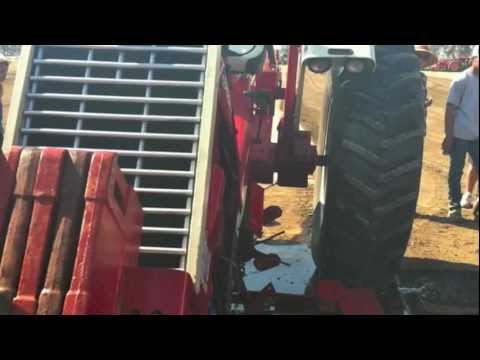 Farmall 1206 Breaks in Half when flywheel Explodes