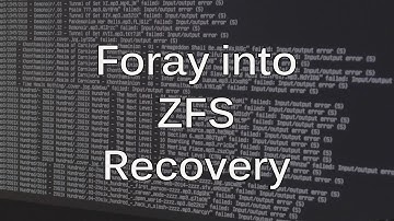 Adventure in ZFS Data Recovery
