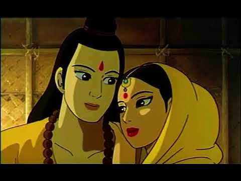 Sita in Panchavati The Forest Dwelling music scene in the hindi dubbed the animated film Ramayana