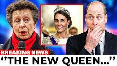 William & King Charles SPEECHLESS As Princess Anne Reveals Queen