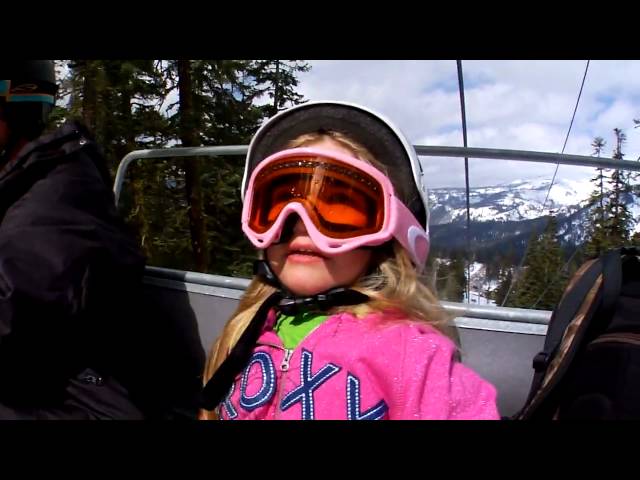 4 year-old snowboarding superstar - Bailey Duran