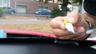 видео Устранение трещин на лобовом стекле автомобиля