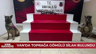 Vanda Toprağa Gömülü Silah Ve Mühimmat Bulundu