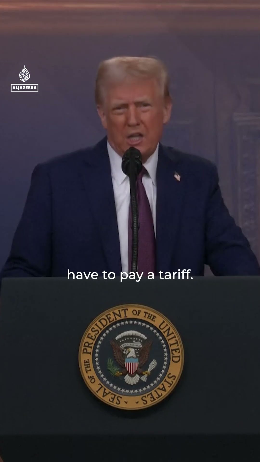Peace, prosperity, \u0026 respect: Trump lays out lofty goals at Davos | AJ #shorts