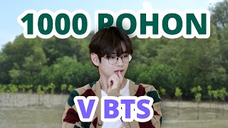 1000 Pohon Kado Ultah untuk V BTS